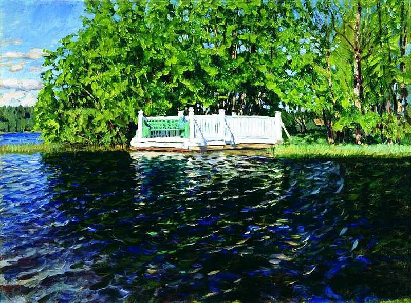 swimming pool in the park